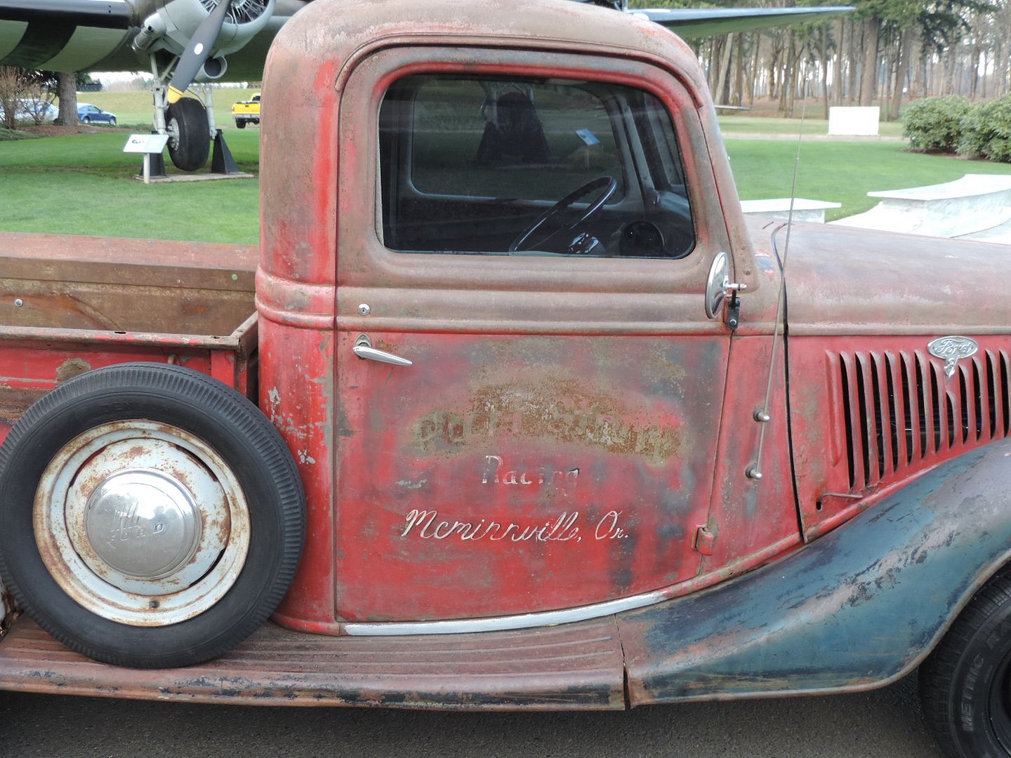 Purchase used 1935 35 FORD PICKUP SHOP TRUCK HOT ROD RAT ALL STEEL V8